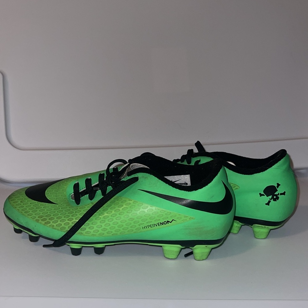 Nike Hypervenom Phantom 1 Neo Lime Soccer Cleats US 6.5 (women’s 8) 599809-303